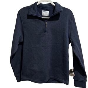 Old Navy men’s pullover quarter zip sweater shirt Size Small NWT nice blue color